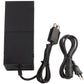 Black AC adapter with US plug and attached power cable for Xbox One console