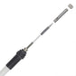 Soldering iron handle with detachable metal tip assembly and silver soldering nozzle