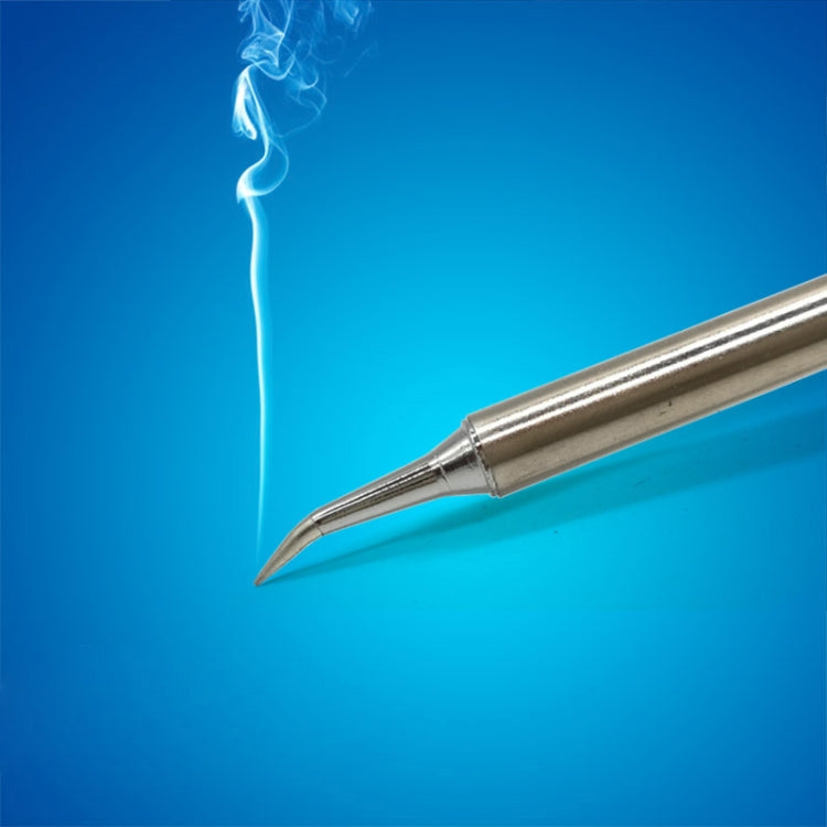 Lead-free conical soldering iron tip in metal with short cylindrical collar