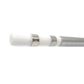 QUICKO T12-J02 soldering iron tip close-up, metal collar with black insert