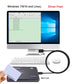 USB RFID card reader connected to PC monitor and keyboard via USB
