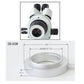 LED ring light with clamp mount for microscope and 65mm mounting ring
