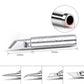Soldering iron tip with size labels: 27mm length and 6.5mm diameter