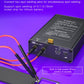 Mini spot welder connected to two welding pens for simultaneous spot welding