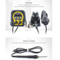 Hot air soldering station kit with power cable, hot air gun, and stand
