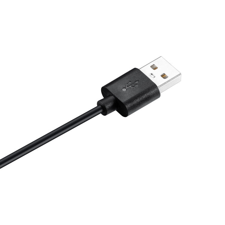 USB plug with black charging cable for watch dock cradle