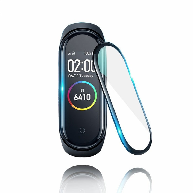 Curved HD screen protector film for Xiaomi smart watch, with protective cover overlay