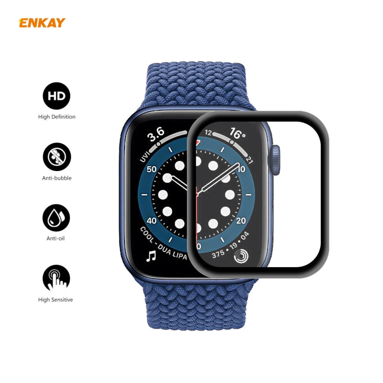 ENKAY curved PET screen protector for Apple Watch 40mm with HD, anti-bubble, anti-oil
