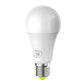 White RGBCW 7W Wi‑Fi LED smart bulb with E27 screw base