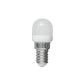 E14 mini LED bulb with clear glass and metal screw base