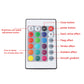 Bluetooth LED RGB controller remote with button panel for colors and light effects