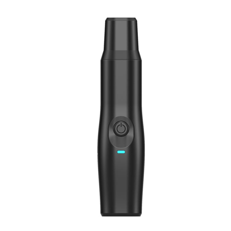 Portable electric pet nail grinder, black handheld file with power button