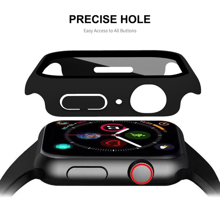 ENKAY watch case for Apple Watch 41mm with precise button cutouts, black frame