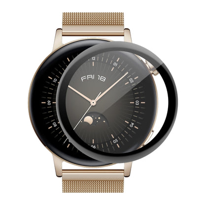Curved smartwatch screen protector film with dark edge for Huawei Watch GT 3 42mm