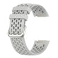 Monochromatic Silica Gel Breathable Strap, For Fitbit Charge 5