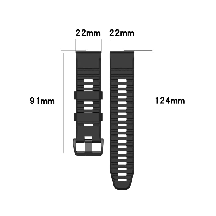 Silicone Sports Strap, For Garmin Approach s60, For Garmin Forerunner 935, For Garmin Forerunner 945, For Garmin Instinct