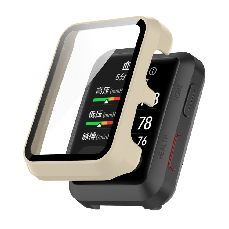 Shockproof PC Protective Case With Tempered Glass Film, For Huawei Watch D