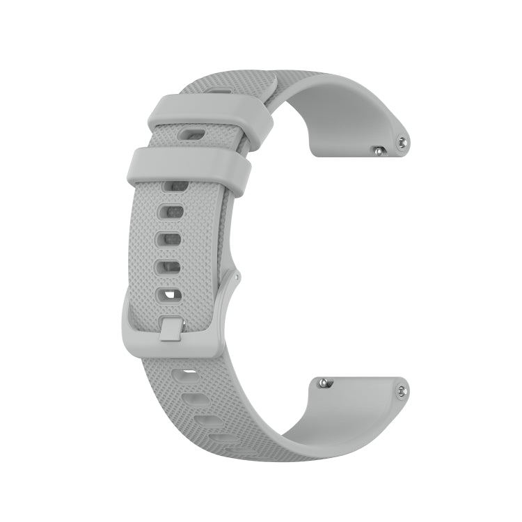 20mm Checkered Silicone Strap, For Samsung Galaxy Watch 4 40mm / 44mm, For Samsung Galaxy Watch 4 Classic 42mm / 46mm, For Samsung Galaxy Watch 3 41mm, For Samsung Galaxy Watch Active 2 40mm / 44mm, For Samsung Galaxy Watch Active 40mm                 ...