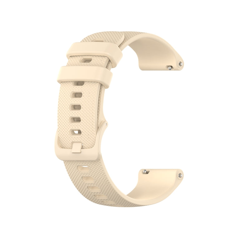 20mm Checkered Silicone Strap, For Samsung Galaxy Watch 4 40mm / 44mm, For Samsung Galaxy Watch 4 Classic 42mm / 46mm, For Samsung Galaxy Watch 3 41mm, For Samsung Galaxy Watch Active 2 40mm / 44mm, For Samsung Galaxy Watch Active 40mm                 ...