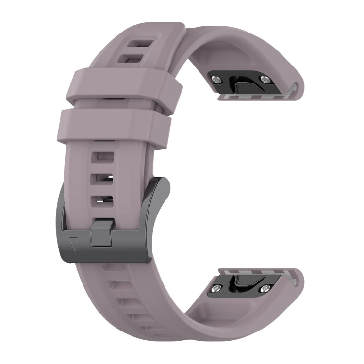 20mm mauve silicone watch band with clasp for Garmin Fenix 5S/5S Plus