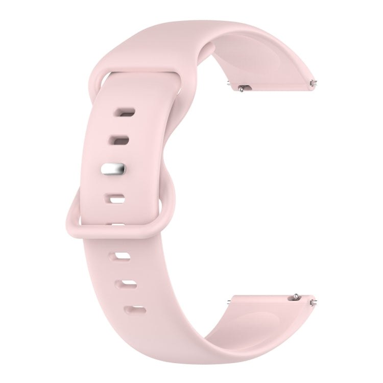 20mm Solid Color Silicone Watch Band, For Amazfit BIP Lite