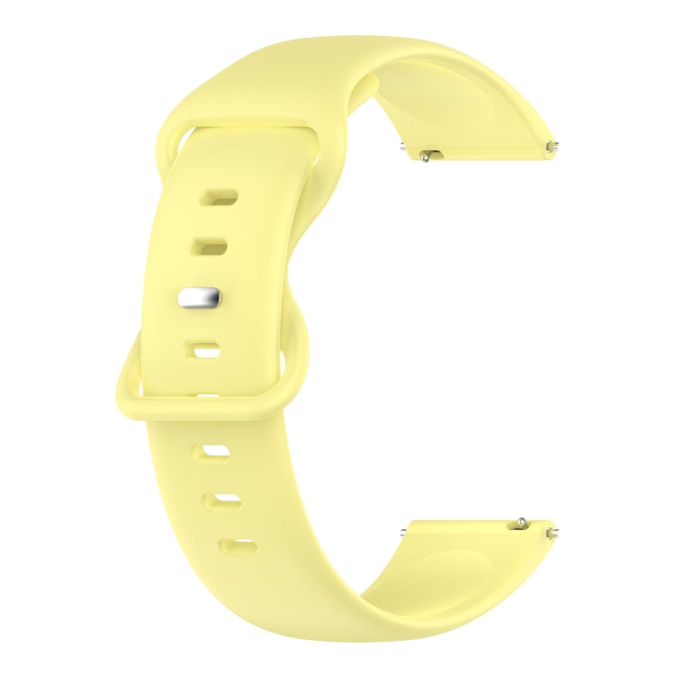 20mm Solid Color Silicone Watch Band, For Amazfit BIP Lite