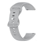 20mm Solid Color Silicone Watch Band, For Amazfit BIP Lite
