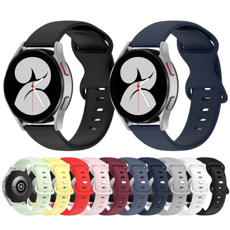 20mm Solid Color Silicone Watch Band, For Amazfit BIP Lite