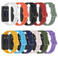 Solid Color Silicone Watch Band, For Huawei Band 7