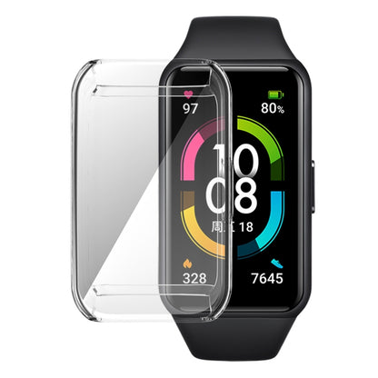 Transparent TPU smartwatch case with full screen cover for Huawei Band watch