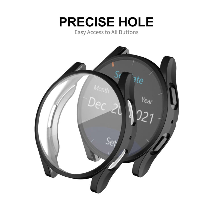 Black TPU watch case with full screen cover and precise button cutouts