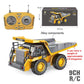 Yellow 2.4GHz remote controller with twin joysticks and two detachable antennas