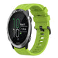 20mm Solid Color Soft Silicone Watch Band, For Garmin Forerunner 645 Music