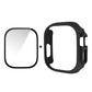 ENKAY smartwatch case in black with black tempered glass screen protector
