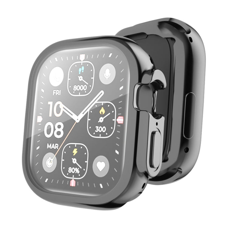 For Apple Watch Ultra 4 / 3 / 2 / 1 49mm ENKAY Full Coverage Electroplated Soft TPU Case with Screen Film