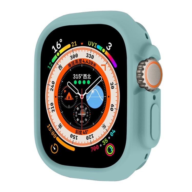 ENKAY TPU protective frame case for Apple Watch Ultra 49mm, medium teal