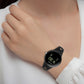 Water Drop Slimming Butterfly Button Solid Silicone Band, For Google Pixel Watch 5 / 4 / 3 / 2 / 1 41mm