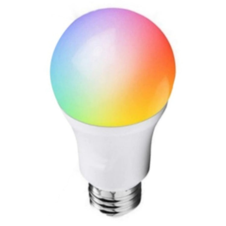 RGB smart LED bulb with color-changing glow