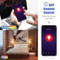 Wi‑Fi smart LED bulb remote control app on smartphone
