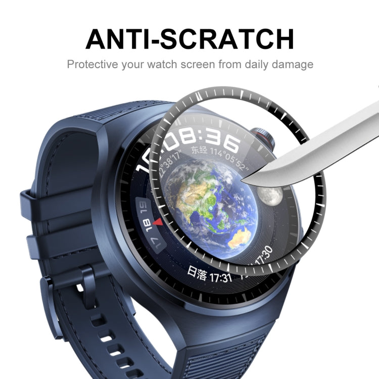 Anti-scratch screen protector film for smartwatch display with protective blade tip