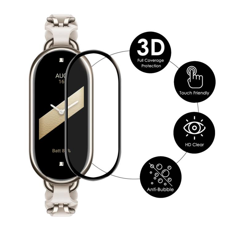 Smartwatch screen protector film set, clear 3D full coverage with anti-bubble fit
