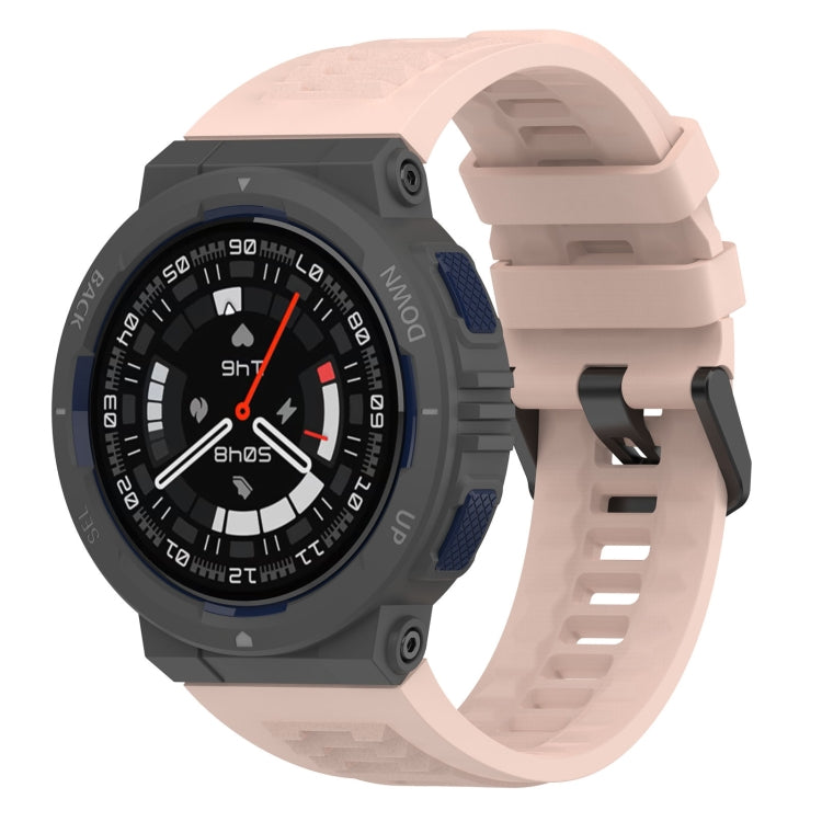 Solid Color Silicone Watch Band, For Amazfit Active Edge A2212