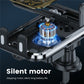 Wireless car vent hook charger showing internal coil and motor detail