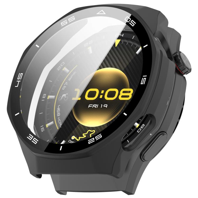 Tempered Glass Film Integrated PC Scale Watch Protective Cover, For Huawei Watch GT 6 Pro