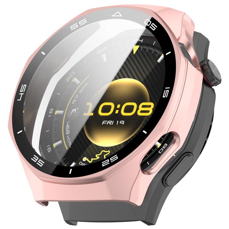 Tempered Glass Film Integrated PC Scale Watch Protective Cover, For Huawei Watch GT 6 Pro