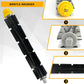 JUNSUNMAY bristle brush core and roller with yellow hub, close-up