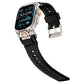 Metal Customised Armour Silicone Watch Band, For Apple Watch Ultra 3 / 2 / 1 49mm