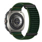 Two-section Mountain Pattern Hook And Loop Fastener Nylon Watch Band, For Galaxy Watch Ultra2 2026 / 2025 / 1 2024