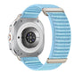 Two-section Mountain Pattern Hook And Loop Fastener Nylon Watch Band, For Galaxy Watch Ultra2 2026 / 2025 / 1 2024