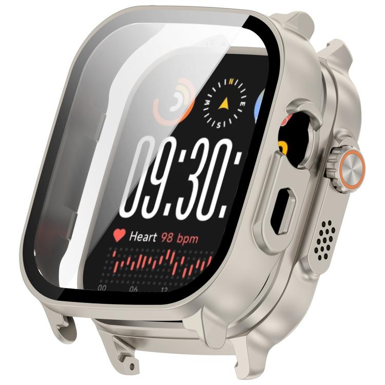 Tempered Glass Film Integrated PC Watch Protective Case, For Realme Watch 5